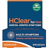 FemiClear HClear for him Topical Ointment - Formulated with All-Natural and Organic Ingredients - Fast-Acting Relief - Manufactured in The USA - (0.5 Oz Tube)