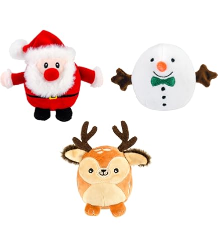 Pet Supplies : Giftable World Holiday Plush Pet Toy Fun for