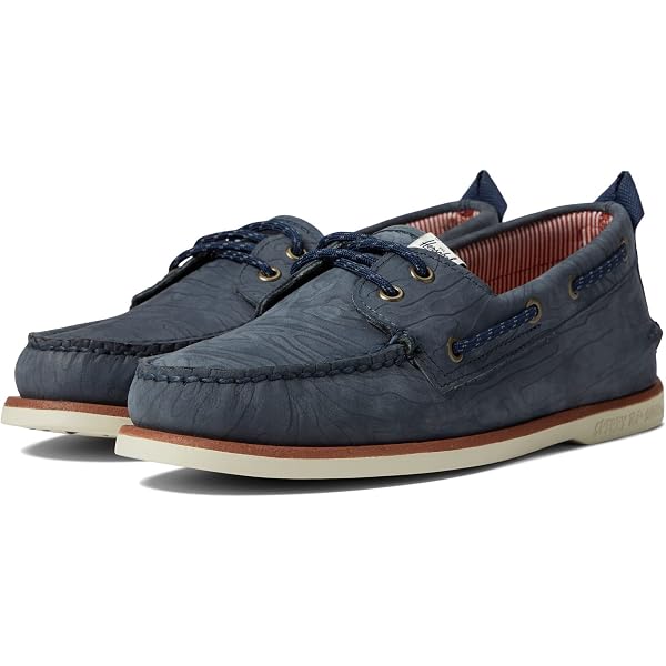 Amazon.com | Sperry X Sunspel Authentic Original 2-Eye Navy  display picture 1