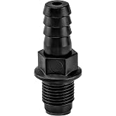 Condensate Pumps CV-10 Check Valve for Little Giant | 1 Pack | 599065 Replacement Parts for VCC VCMA VCL-14 and VCL-24 | Fit 3/8-inch Vinyl Tubing Barbed &amp; 1/4-inch MNPT Threading