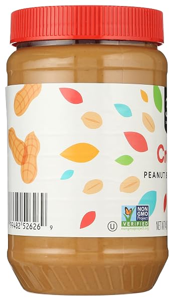 365 BY WHOLE FOODS MARKET, CREAMY PEANUT BUTTER SPREAD, NO STIR, 40 OUNCE