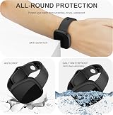 AMCC Case Fitbit Sense Versa 3 Screen Protector Hard PC Plated Full Coverage view 7