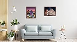 FrameWorks 16” x 20” 2-Pack Dark Oak