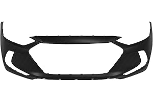 BUMPERS THAT DELIVER - Primered, Front Bumper Cover Fascia for 2017 2018 Hyundai Elantra Sedan 17 18, HY1000215