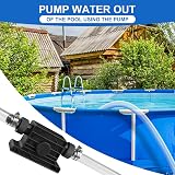 Flintronic Mini Electric Drill Pump 900 L/H Self Priming Water Transfer Pump view 6