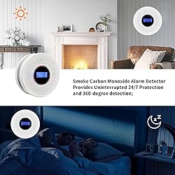 Coreel Smoke Detector Carbon Monoxide Detector