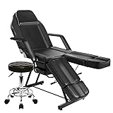 Tattoo Chair for Client, Facial Bed for Esthetician