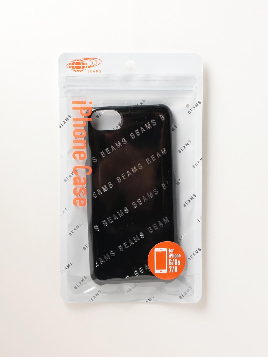 Amazon ビーピーアールビームス Bpr Beams モバイルケース カバー Beams ホットスタンピング Beamsロゴ Iphone8 7ケース Black One Size ポーチ