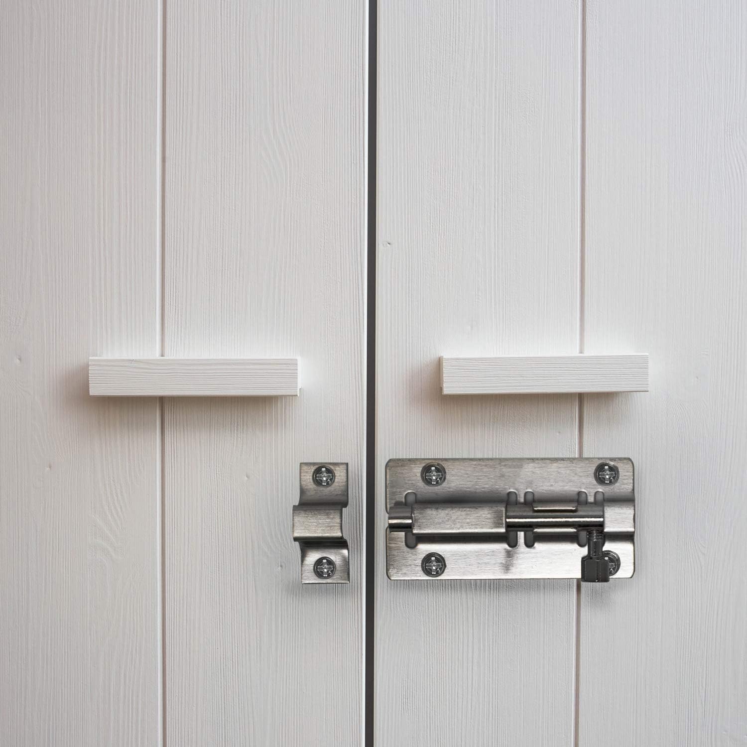 TRIXES Door Lock Bolt - for Bathroom Toilet, Shed, Shower, Bedroom, Door - Catch Latch Slide Bolt Easy Fit with Screws - Image 5