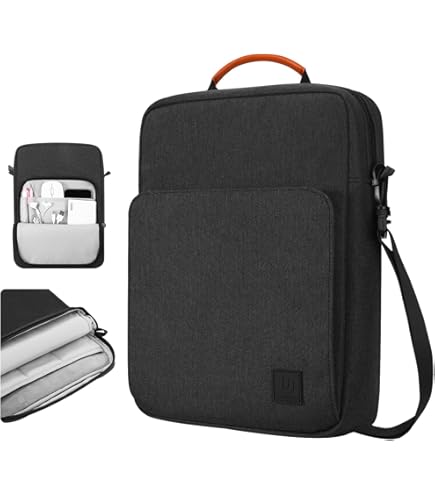 Funda Para Tablet De 13 Pulgadas - Tipo Maletín, Con Asa Y Divisores, Tela Oxford