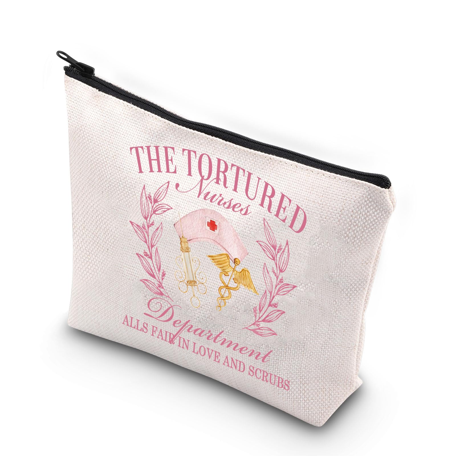 Tortured Nurses Department Makeup Bag Tortured Nurses Gifts Nurse Appreciation Gifts Tortured Nurses Zipper Bag (The Tortured Nurses UK)