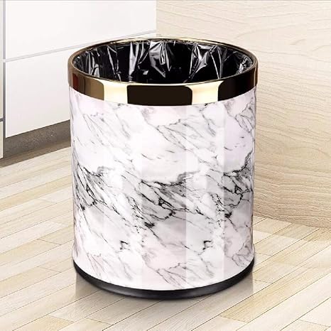 Cubo de Basura Cubo de Basura de Acero Inoxidable de Dos Pisos, Sala de