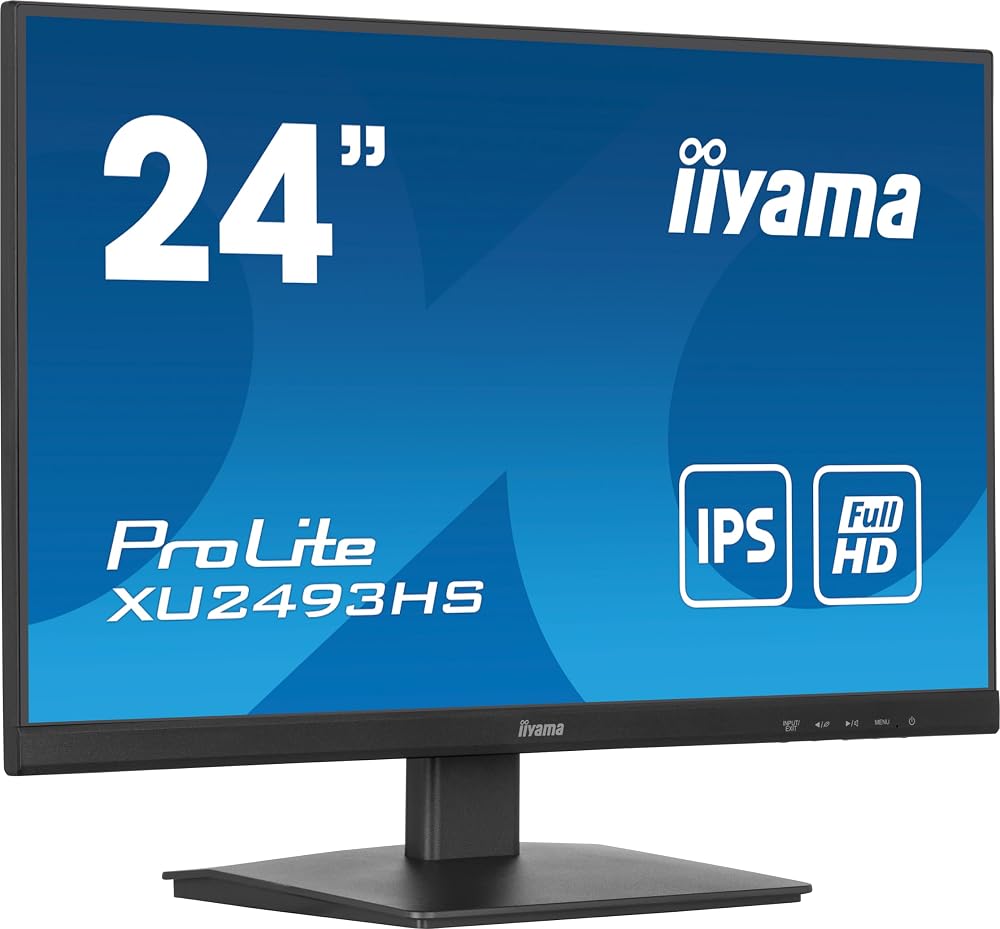 iiyama Pro Lite XU2493HS-B6 24 Inch IPS 100Hz Full HD 1080p HDMI DP