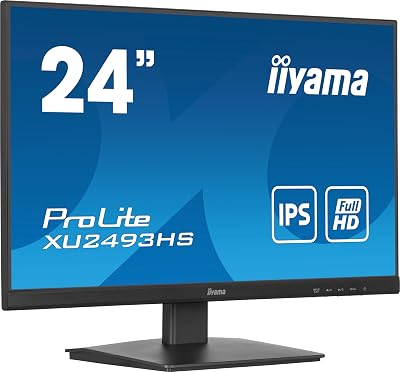 iiyama Pro Lite XU2493HS-B6 24 Inch IPS 100Hz Full HD 1080p HDMI DP