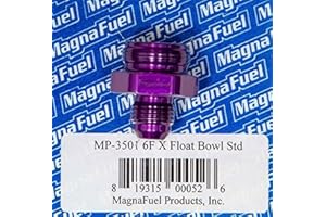 MagnaFuel MP-3501-6AN Holley Float Bowl Fitting