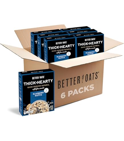 Better Oats 10g Protein Steel Cut Instant Oatmeal - Maple & Brown