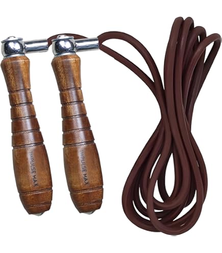 Amazon.com : Leather Jump Rope by GoFit : Sports & Outdoors