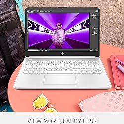 HP New 14" HD Ultral Light Thin Laptop, Quad-Core