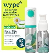Wype Flushable Wet Wipe Alternative Starter Kit Mini Bundle 100ml 30ml view 1