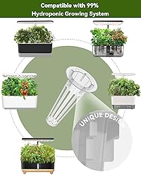 Hydroponics Seed Pod with Genovese Basil & Purple