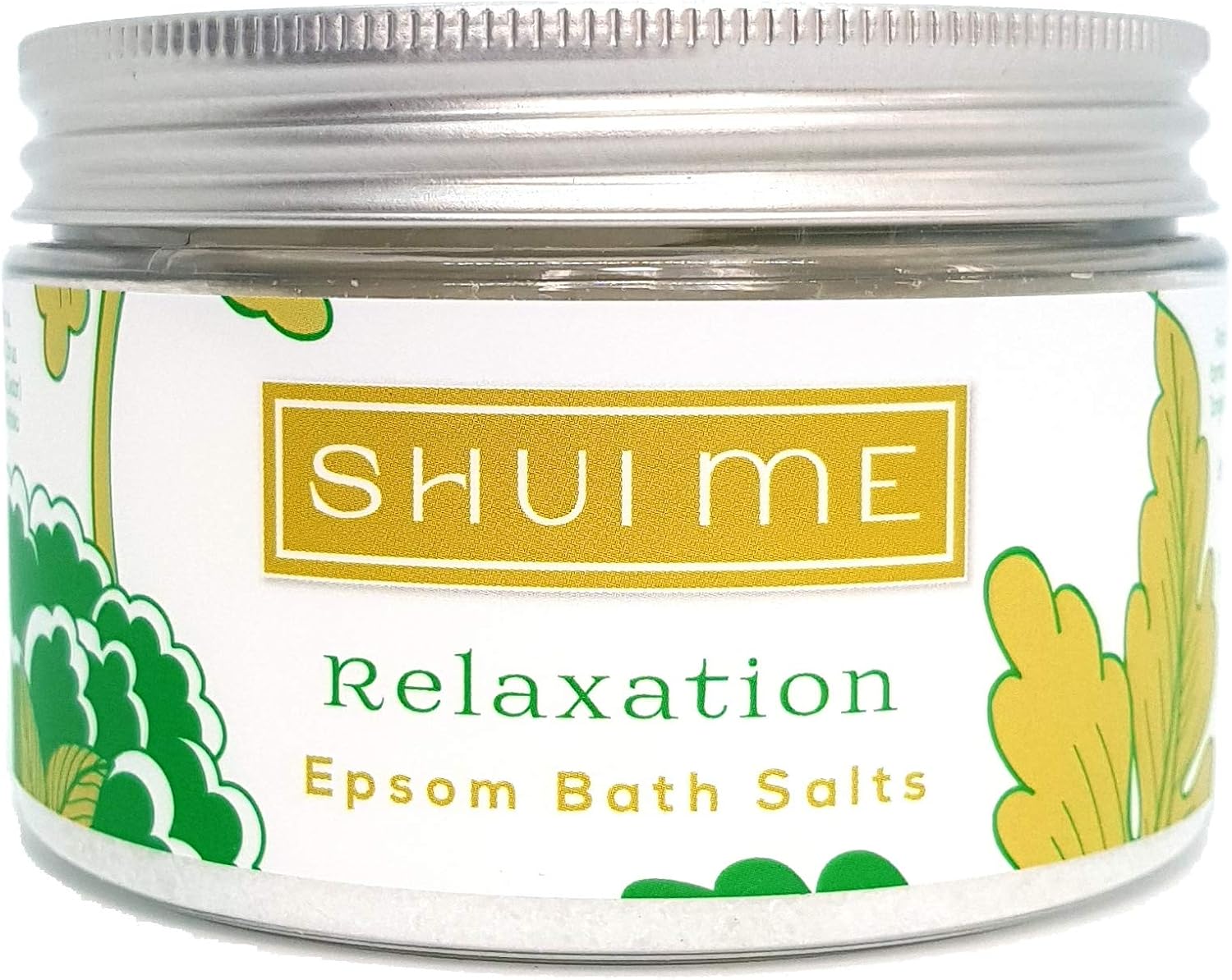 Shui Me Relaxation Epsom Bath Salts 300g Infused with Pure Essential Oils Including Chamomile & Lavender, 300 g (Pack of 1)