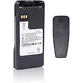 NTN9858A 7.5V 2100mAh NI-MH Battery for Motorola XTS1500 XTS2500 PR1500 MT1500 Walkie Talkie NTN9815 NTN9858 Replacement Battery with Belt Clip(OEM Without IMPRES funtion)