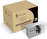 ViraCare Black Vinyl Gloves Large 1000 Count 10 Packs Latex Free Powder Free view 1