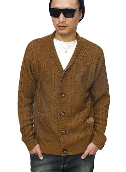 Amazon サウスポール South Pole カーディガン メンズ ニット