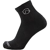 CloudLine Merino Wool Running Socks - Light Cushion 3-Pack Made In USA
