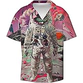 3D Pattern Print Shirt Design Unique Graphic Tee Comfortable Casual Wear Perfect for Parties and Festive Celebrations Ideal