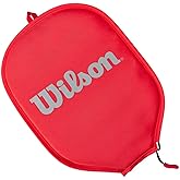 WILSON 2025 Super Tour Red Tennis Racket Bags - Red/White