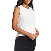 NIC+ZOE Womens Sequin Knit Tank