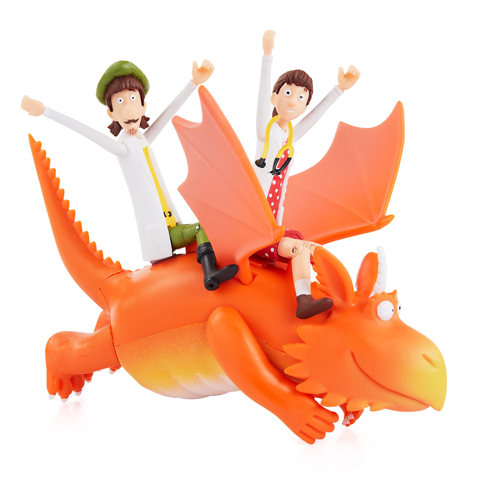 Photo 1 of Zog and The Flying Doctors Story Time Set | Collectable Articulated Character Action Figures | Official Toys and Gifts from The Julia Donaldson Books, TV and Animation Movie Series