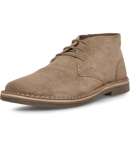 Ben Sherman Whitby Round Toe Chukka  Mens Brown Casual Boots Ben Sherman Mens Whitby Round Toe Chukka Casual Boots - Brown main image 3