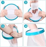 Fasola Child Waterproof Arm Cast Cover 23" - Shower Protector for Wounds view 6