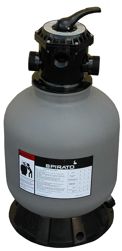 Spirato Filtro A Sabbia 500 Per Piscina Senza Pompa