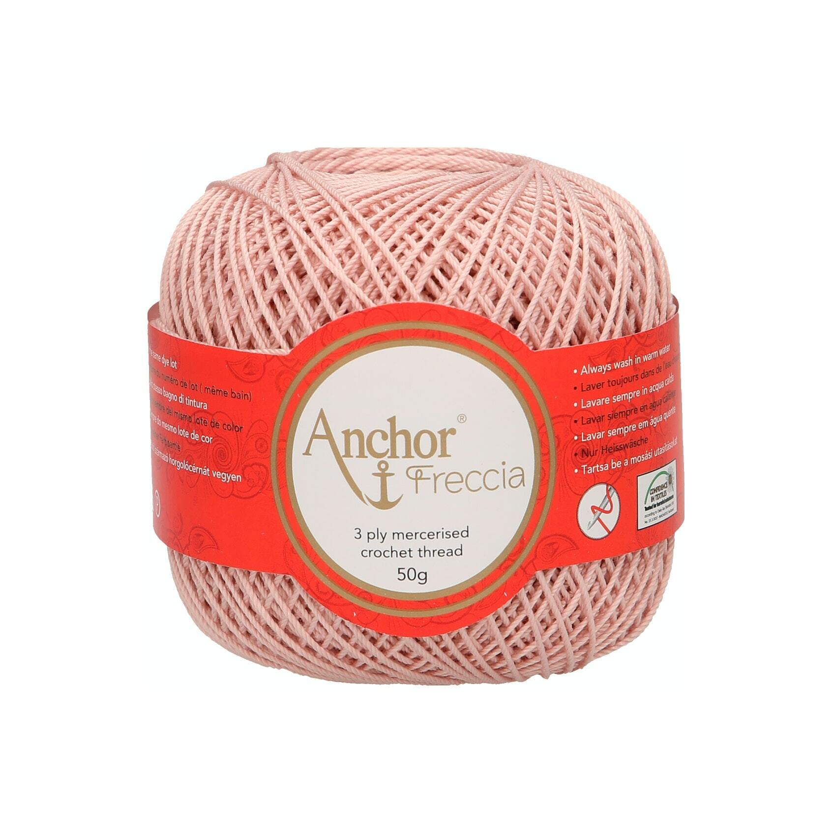 Anchor 4771006-00580 Crochet Yarn, 100% Cotton, 580, Thickness 6, 88 g — image 1