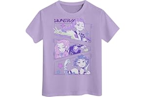 CCHZYSKO Boys Girls Tshirts Short Sleeve Crewneck Anime prints Funny Casual Cute Fashion Tee Top for Girls Boys