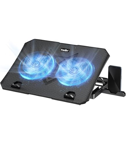 Raffreddatore Per Laptop Gaming Con 4 Porte USB - Ventola Turbo Per Notebook 13-17.3 Pollici - Foto 3