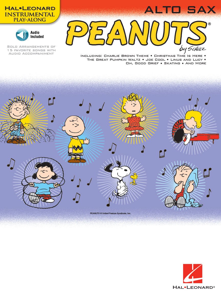 Peanuts(tm): For Alto Sax (Instrumental Play-along)