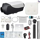 Diesel Heater,12V 5KW Diesel Air Heater with LCD Monitor,Remote Control,10L Tank & Silencer,Diesel Heater for Trucks,Boat,Tou