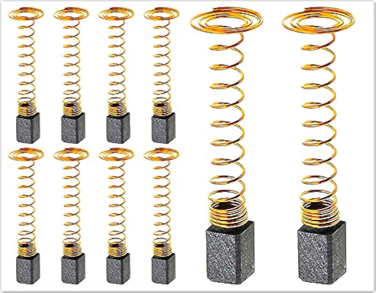 4000 Carbon Brushes Compatible with Rotary Tool 10Pcs