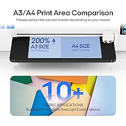 PUNEHOD A3 L1800 DTF Printer,Apparel Printer with