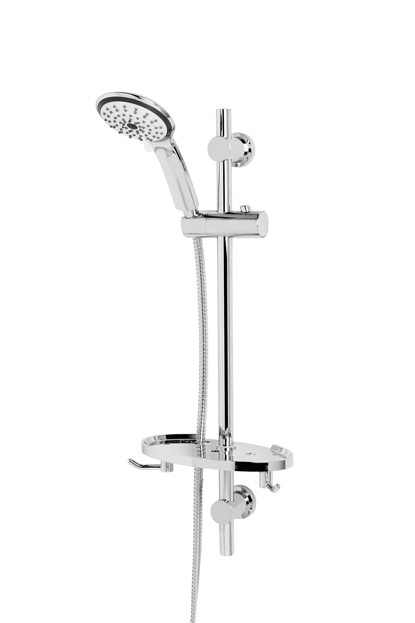 Bristan CAS KIT04 C Cascade Shower Kit with Large 5 Function Handset, Chrome