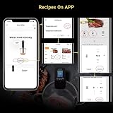 Inkbird ISV-100W Sous Vide WiFi Cooker 1000W with Touch Control view 6