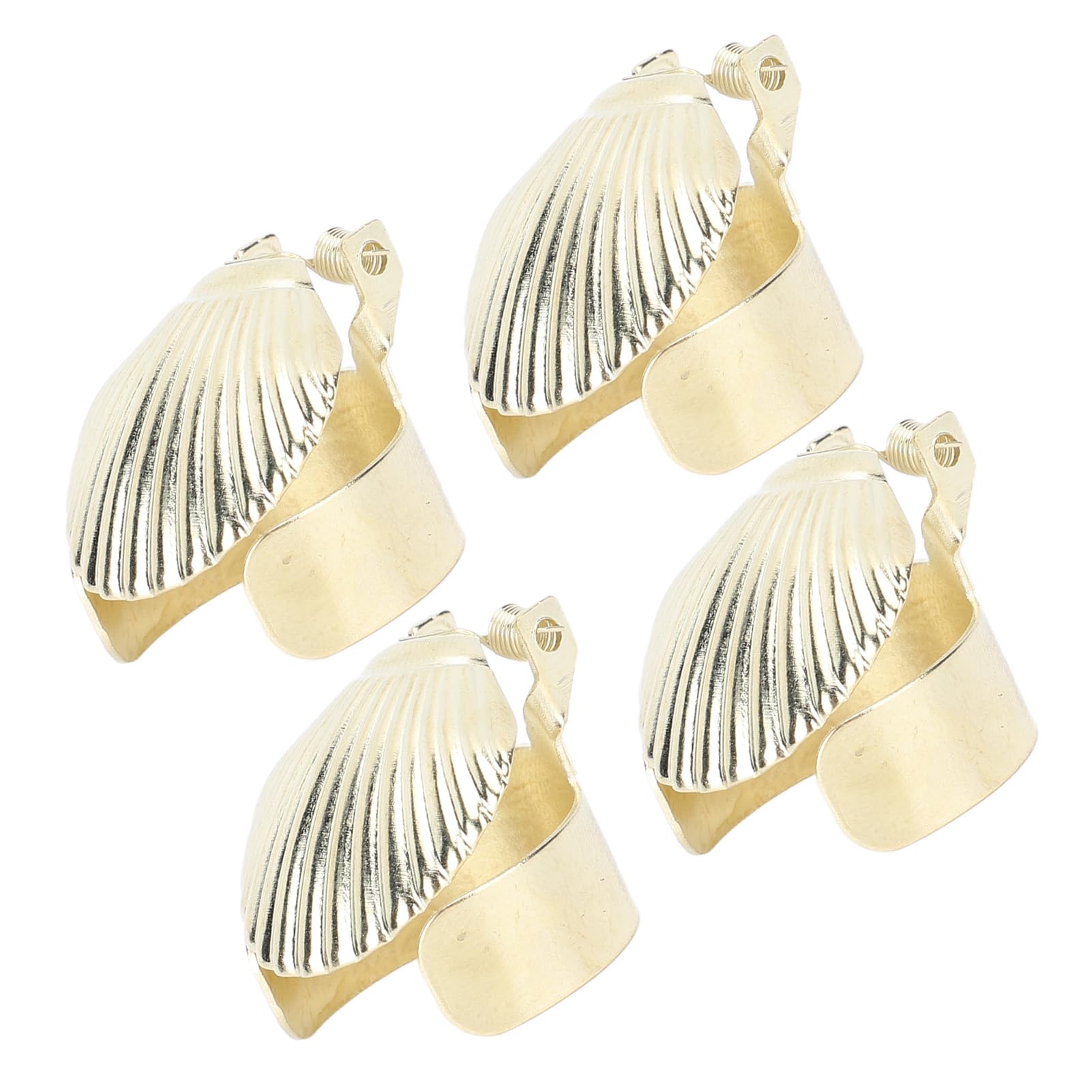 Automatic Candle Snuffer with Metal Shell Pattern for Extinguishing Candles (Gold)