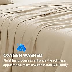 Casa Platino Twin XL Sheets, Pre-Washed Ultra Soft