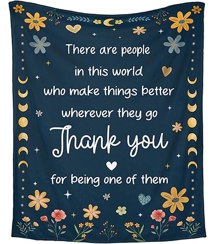 Ruvinzo Farewell Gift Blanket For Coworkers - 60 X 50 Inch, Soft Flannel, Goodbye Present - View #4