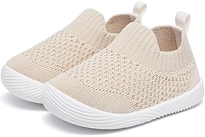 MORENDL Baby Toddler Walking Socks Non-Slip Breathable Unisex Casual Sneakers