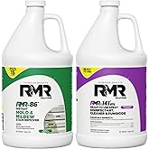 RMR Brands DIY Mold Remover Bundle - Complete Mold Killer & Stain Remover Bundle - Mold and Mildew Prevention Kit, Disinfectant Spray, Includes 2-1 Gallon Bottles
